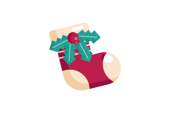 Christmas Cherry Decoration Socks Embroidery Review