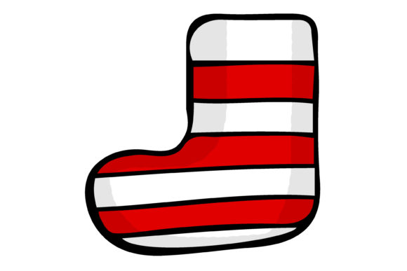 Christmas Sock Cartoon Sticker Review for Embroidery Projects
