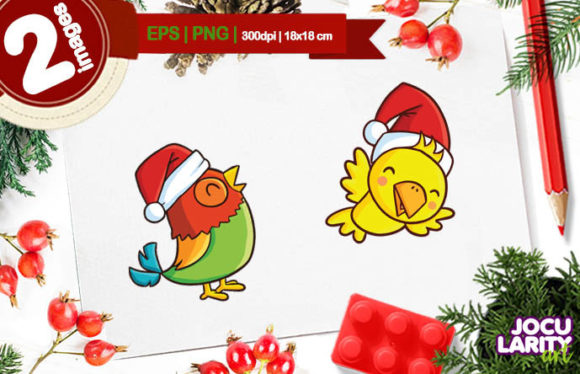 Funny Christmas Bird Cartoon Vector Review