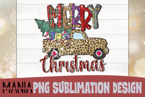 Merry Christmas Truck Sublimation Design: A Review for Illustrations
